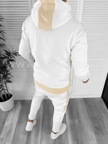 Hanorac barbati alb slim fit K192 P20-3.3